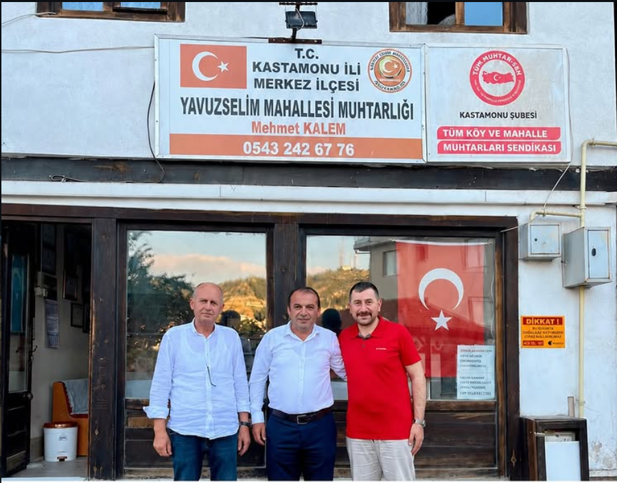 Hanönü Belediye Başkanı Metin Yamalı’dan Muhtarlık Kurumuna Destek Ziyareti