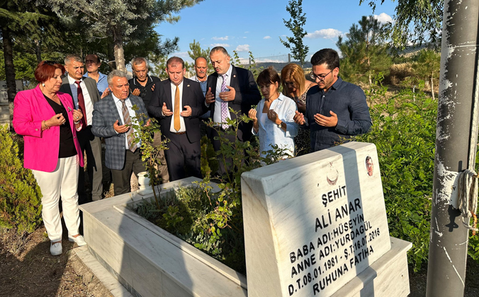 Şehit Muhtar Ali Anar’ın Ailesine Anlamlı Ziyaret