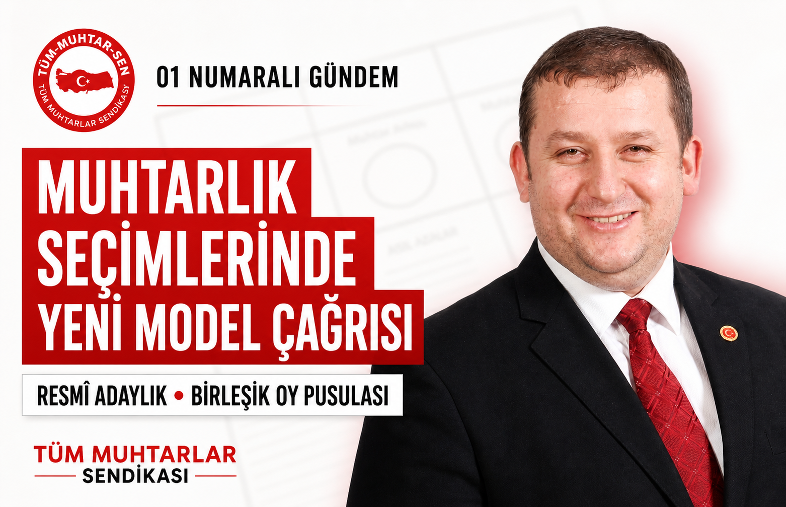 Tüm Muhtarlar Sendikası’ndan Muhtarlık Seçimleri İçin Reform Çağrısı