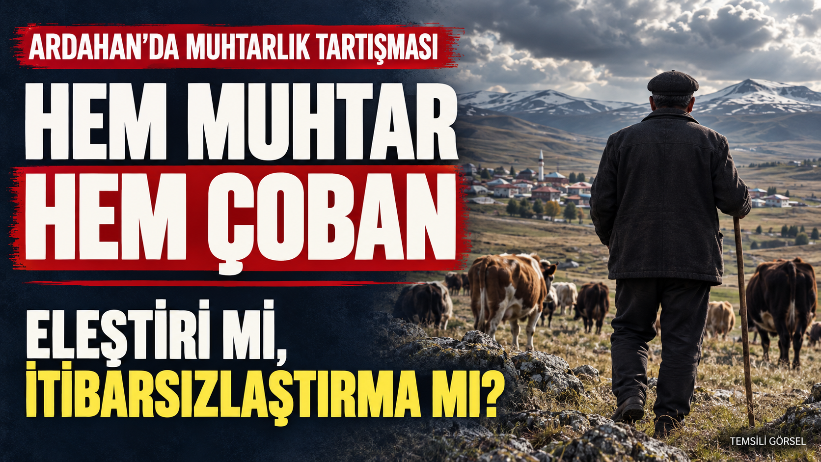 Hakkari’de Muhtar İsmet Şimşek Başvurdu, Merdiven Çalışması Başladı