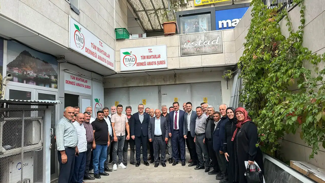 Amasya’da Vekil-Muhtar Buluşması: Mahallenin Sesi Muhtarlar